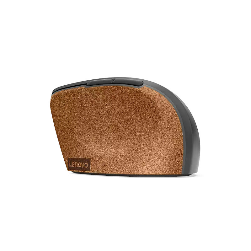 עכבר אלחוטי ארגונומי- Lenovo Go Wireless Vertical Mouse Storm Grey