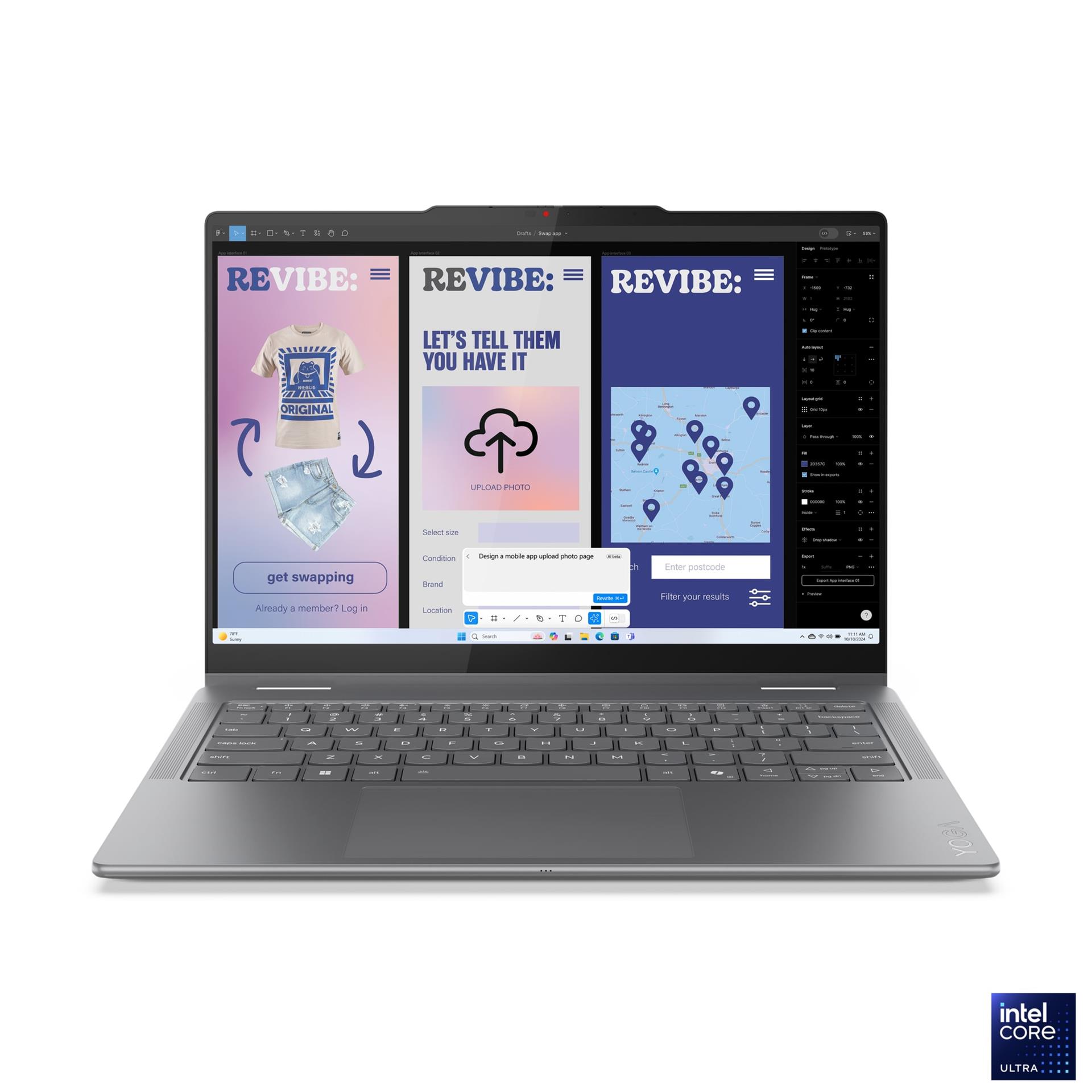 מחשב נייד Lenovo Yoga 7 2-in-1 14ILL10 Ultra5 226V