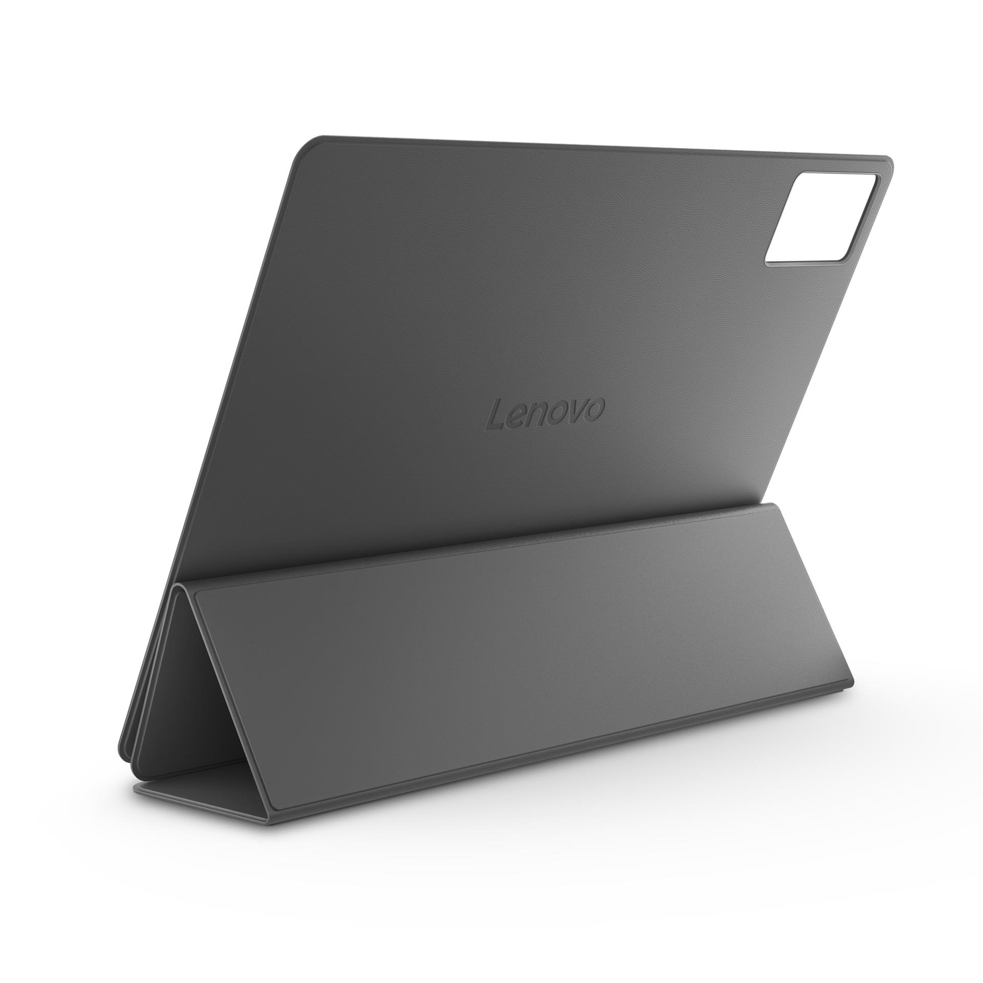 Lenovo Folio Case for Idea Tab Plus Luna Grey מבט צד