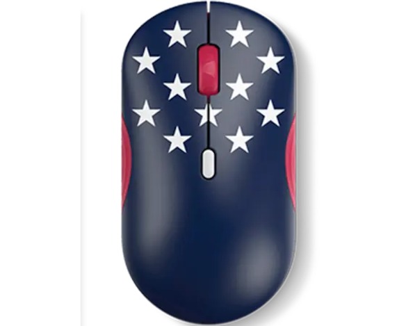 עכבר אלחוטי- Lenovo 350 Bluetooth Silent Mouse Fan Edition US
