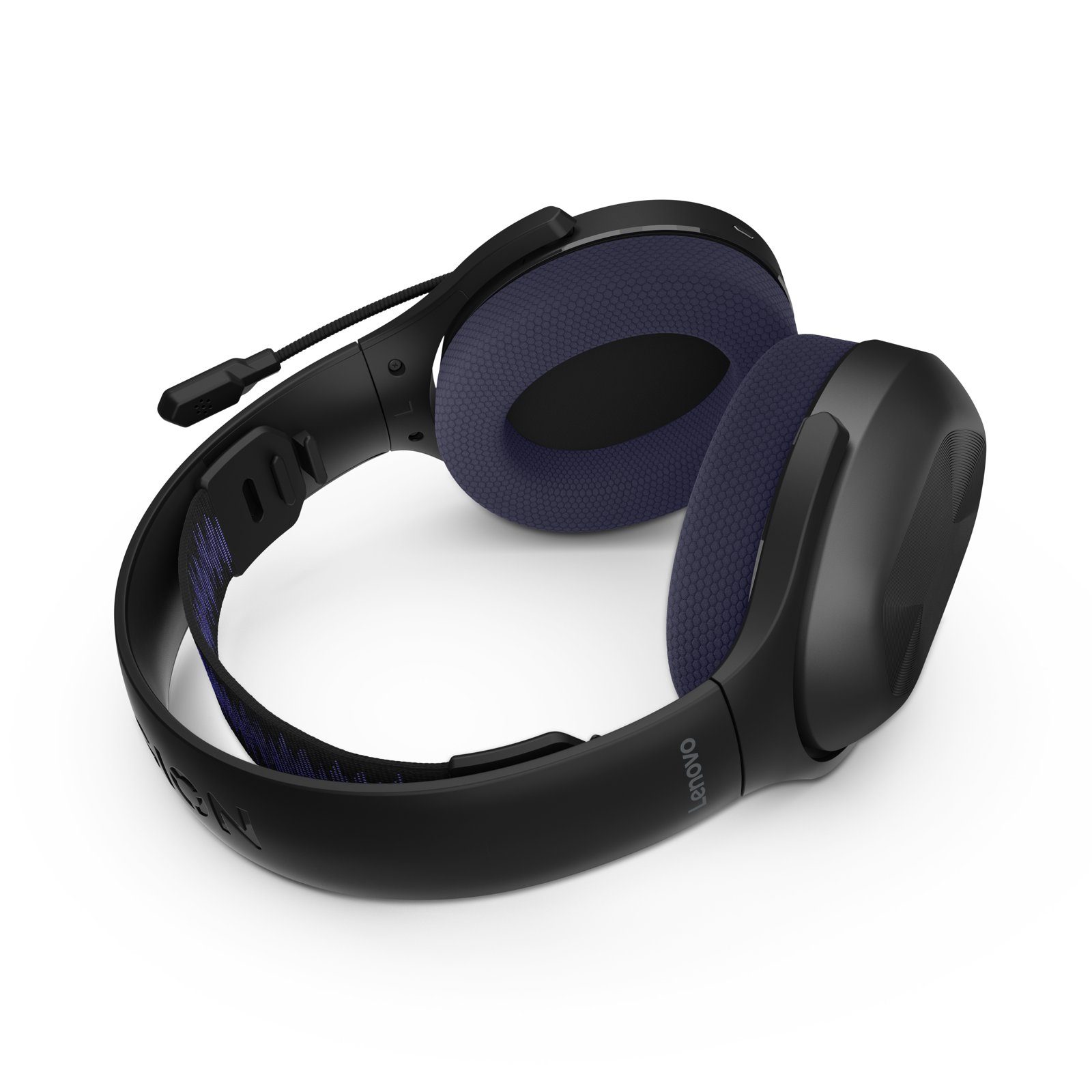 Lenovo Legion H410 Wireless Gaming Headset Black מבט צד