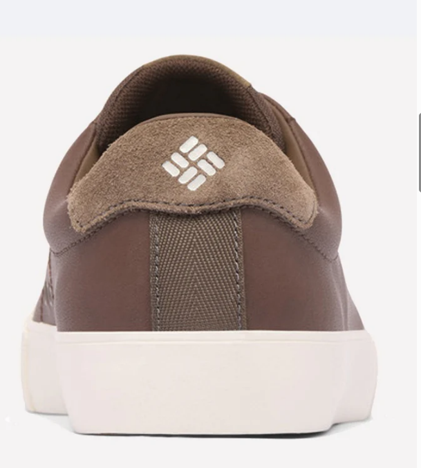 נעלי סניקרס של קולומביה במראה אורבני קלאסי, המשלבות בין עור איכותי לחומרים סינתטיים למראה נקי ואלגנטי  צבע שחור מידה 45