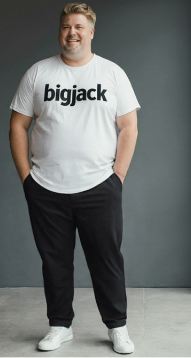 מכנס אלגנט צעיר כיס אלכסון מבד כותנה מעורב צבע שחור