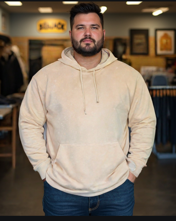 קפוצ'ון דק הודיס בד  מיוחד סטון וואש צבע ב'ג