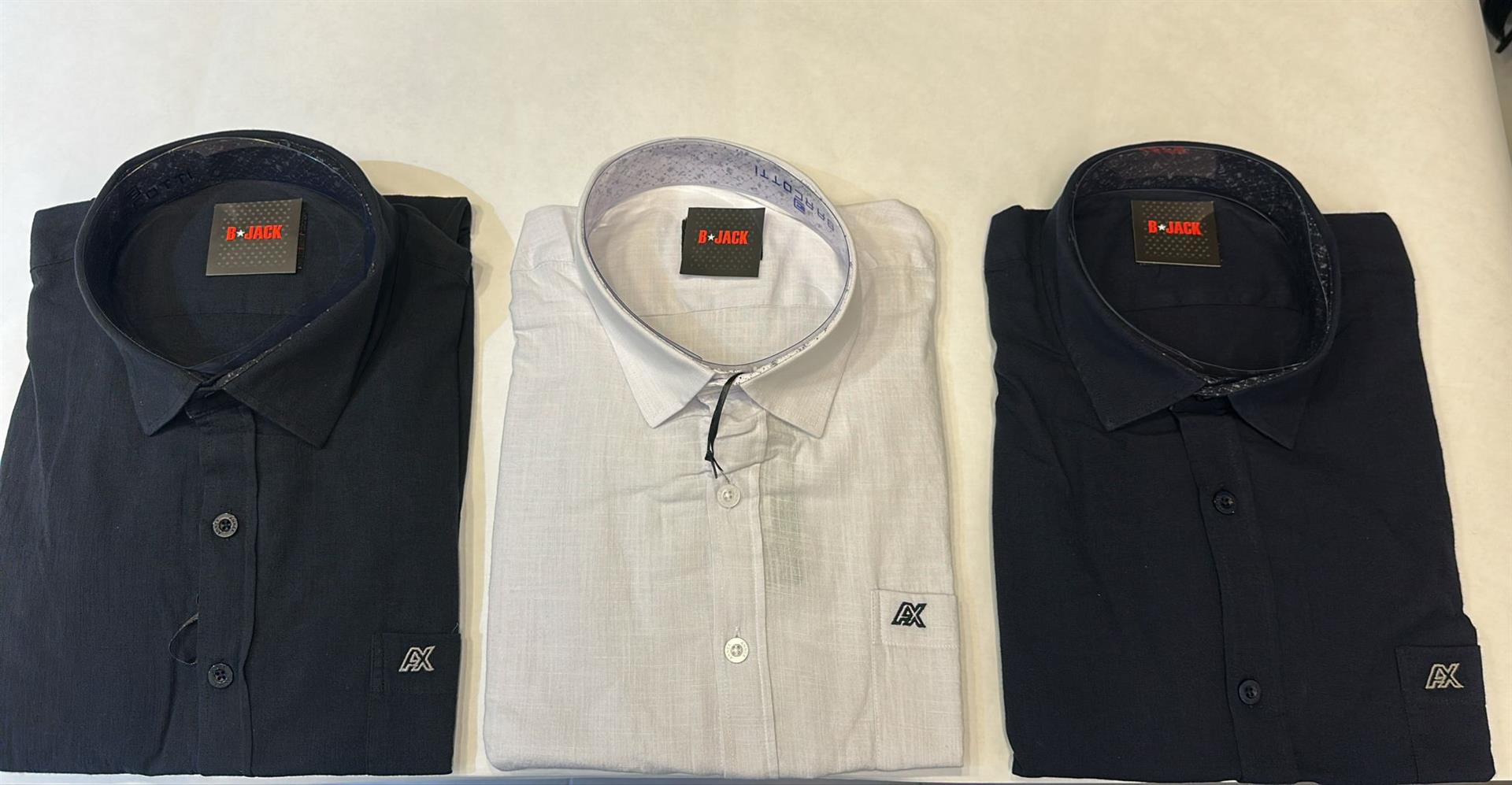 חולצה מכופתרת 97%כותנה