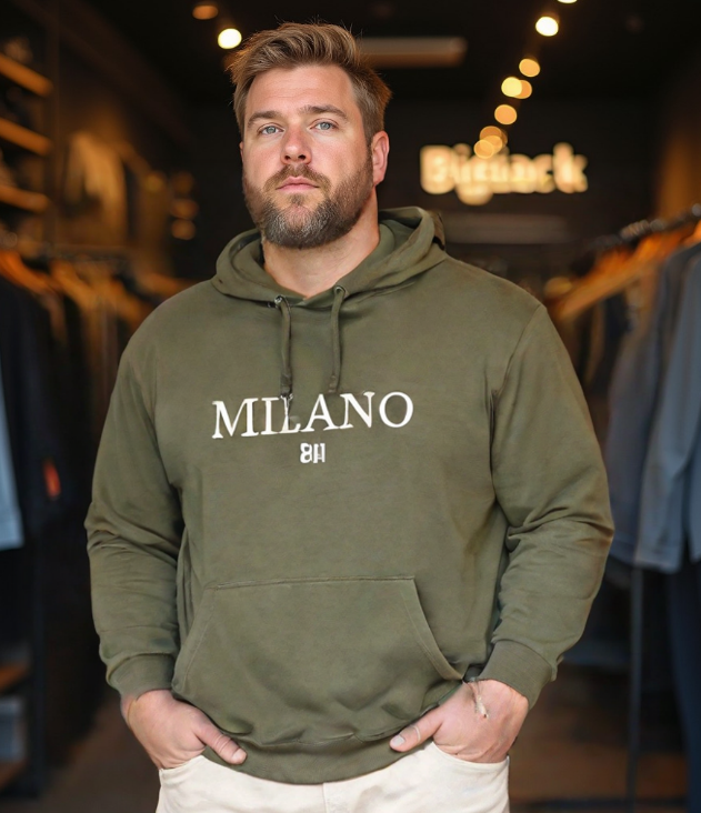 קפוצ'ון  הודיס פוטר עבה עם הדפס ירוק