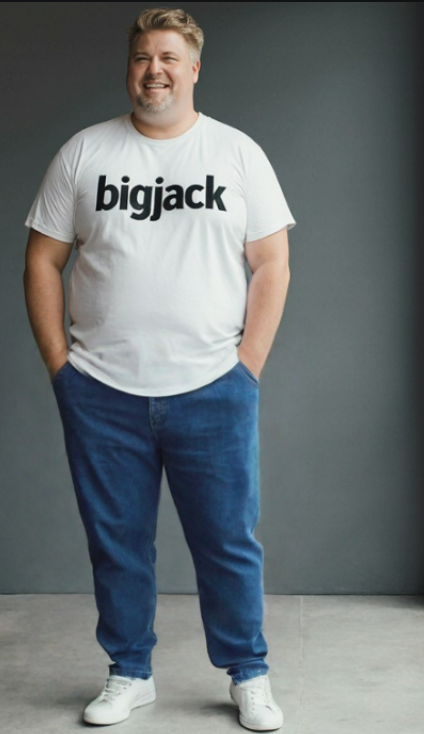 ג'ינס בגזרה ישרה לייקרה כולל בחגורה צבע כחול 