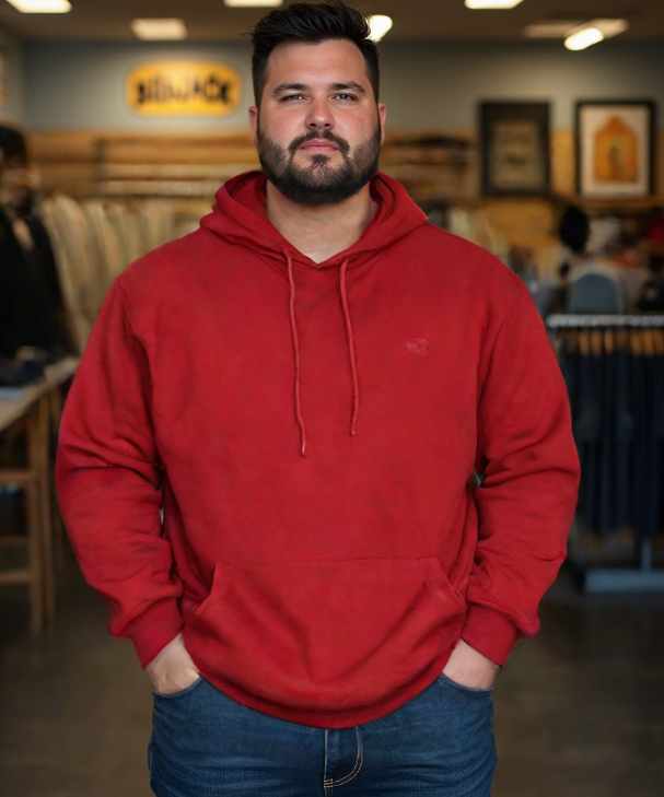 קפוצ'ון פוטר עבה הודיס צבע בורדו