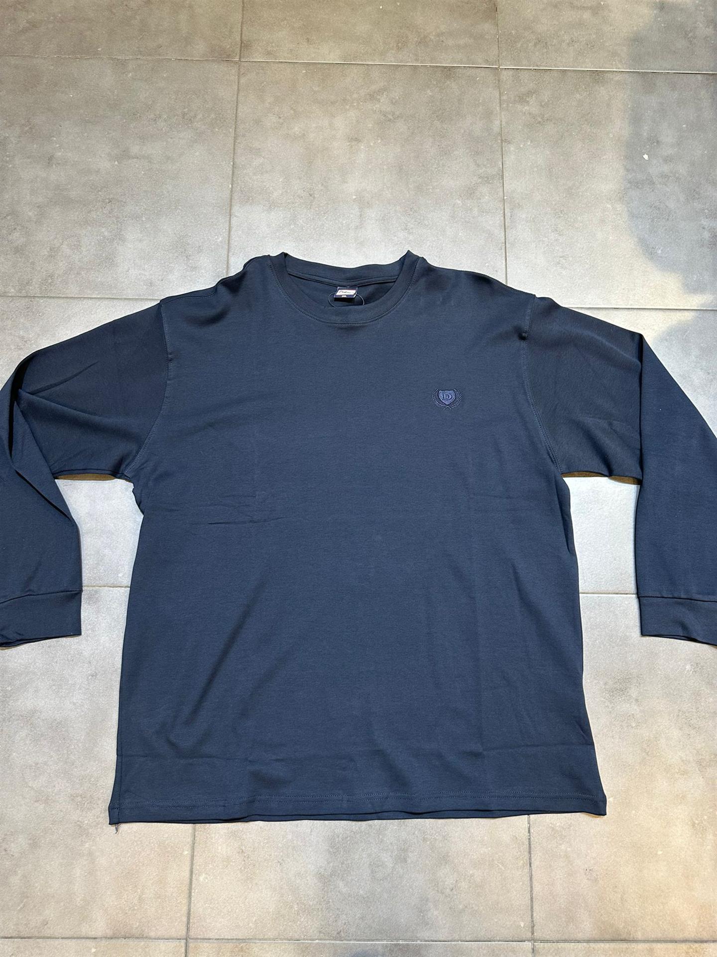 חולצת טריקו ניקי 100 % כותנה כחול נייבי