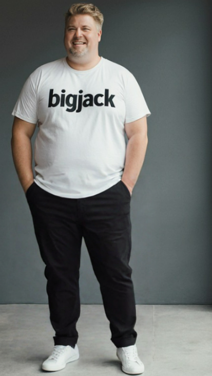 ג'ינס בגזרה ישרה לייקרה כולל בחגורה צבע שחור פחם