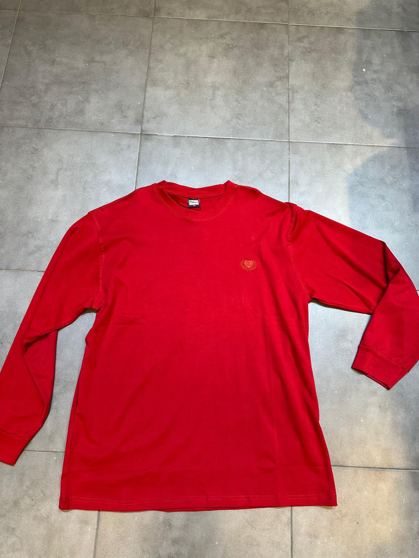 חולצת טריקו חלק ניקי 100 % כותנה בורדו