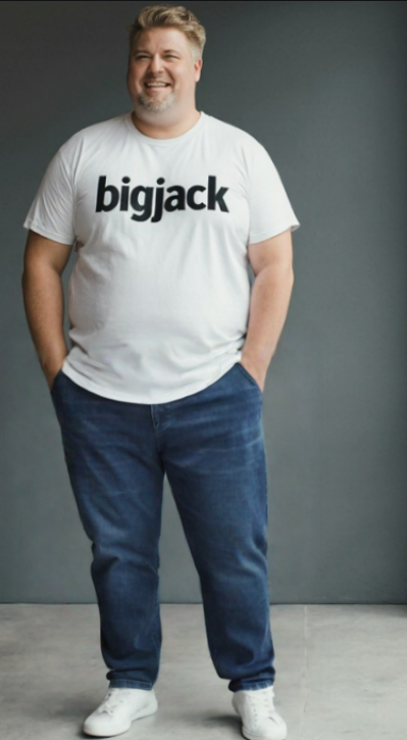 ג'ינס בגזרה ישרה לייקרה כולל בחגורה צבע כחול