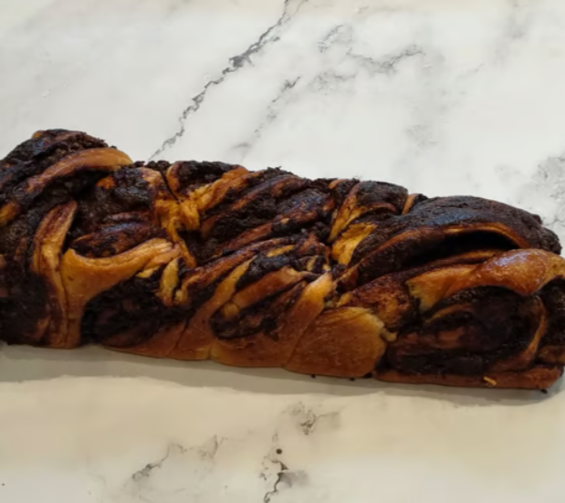 עוגת פס קראנץ שוקולד