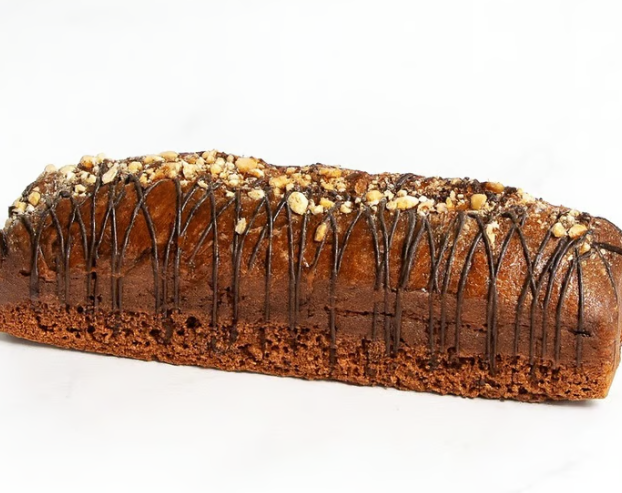 עוגת פס בחושה בננה שוקולד