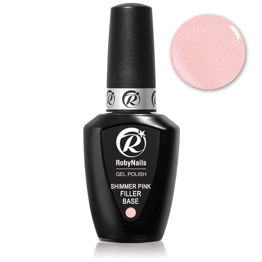 רוביניילס – פילר בייס בצבע SHIMMER PINK