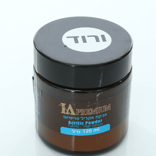 אבקת אקריל ורוד טבעי 120 מ”ל