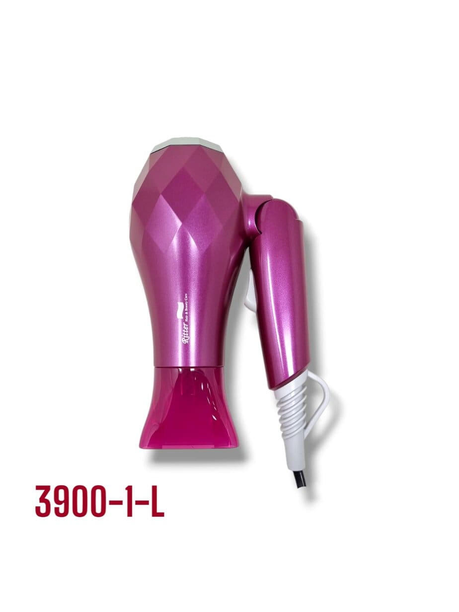 פן מייבש שיער מיני לנסיעות Ritter 3900-1-L ריטר – צבע ורוד