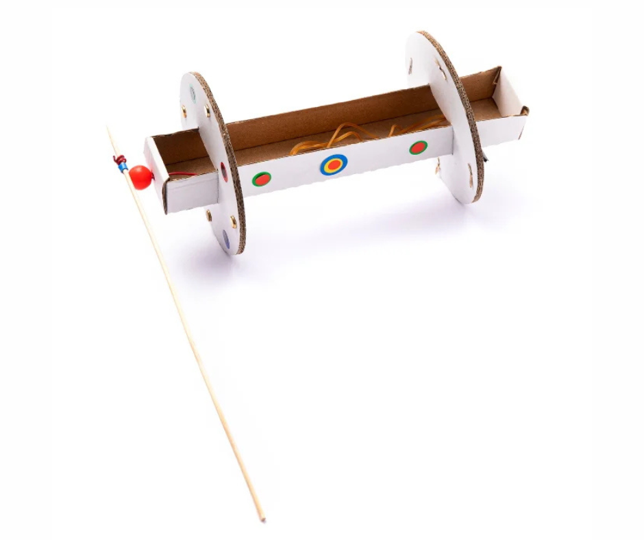 גלגליים עם מנוע גומי