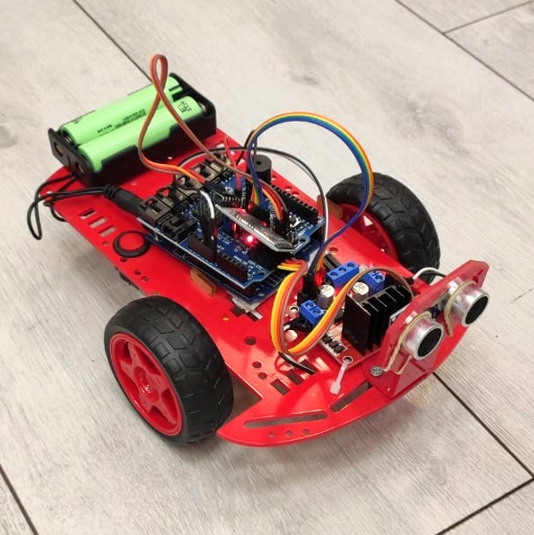 מכונית רובוטית ארדואינו - CAR_001
